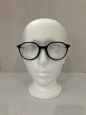 Persol Black & Silver Eye Glass Frames